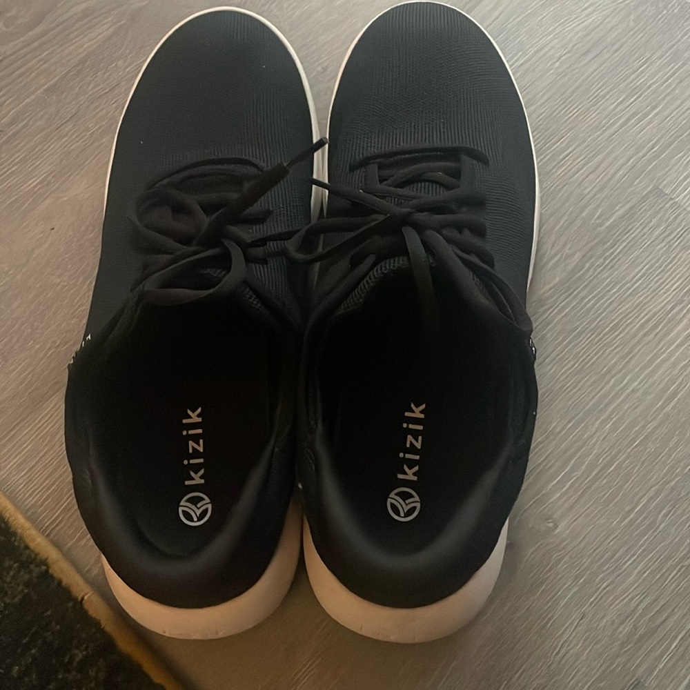 Nice, pre loved comfortable Kizik shoes, easy slip ons, with lots of love left..